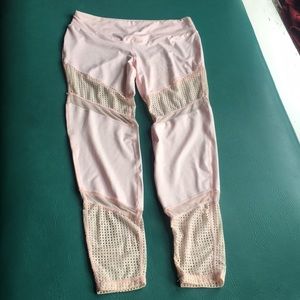 SOFT light pink leggings